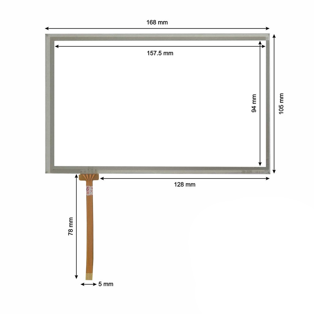 Touch Screen for MCGS TPC7063K HMI Panel