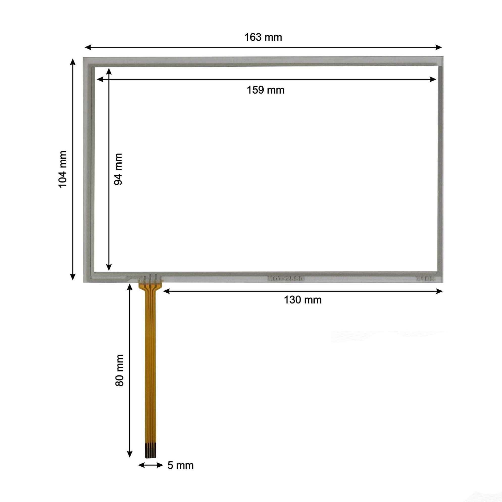 Touch Screen for MCGS TPC7062TD HMI Panel