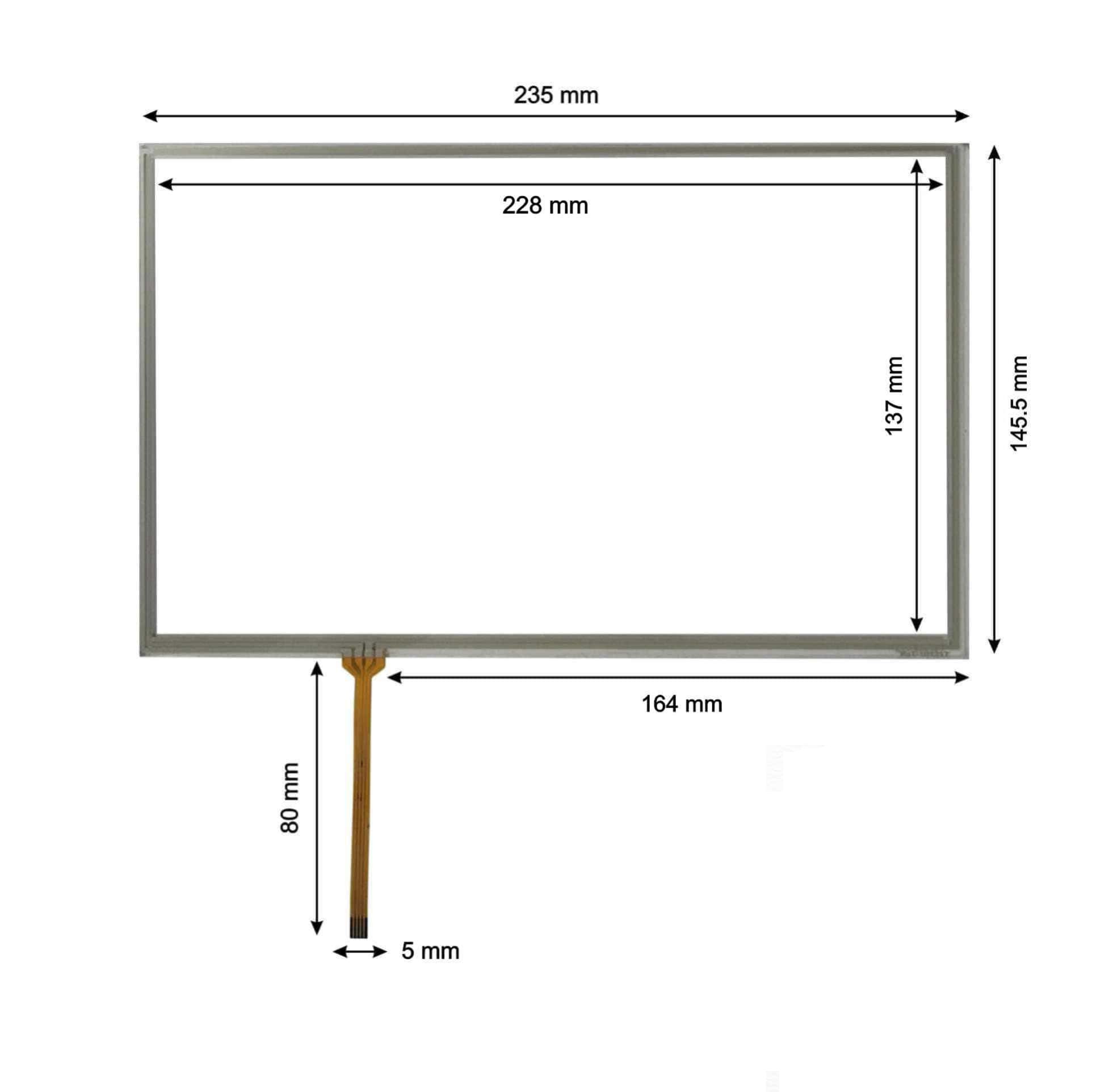 Touch Screen for MCGS TPC1062H HMI Panel