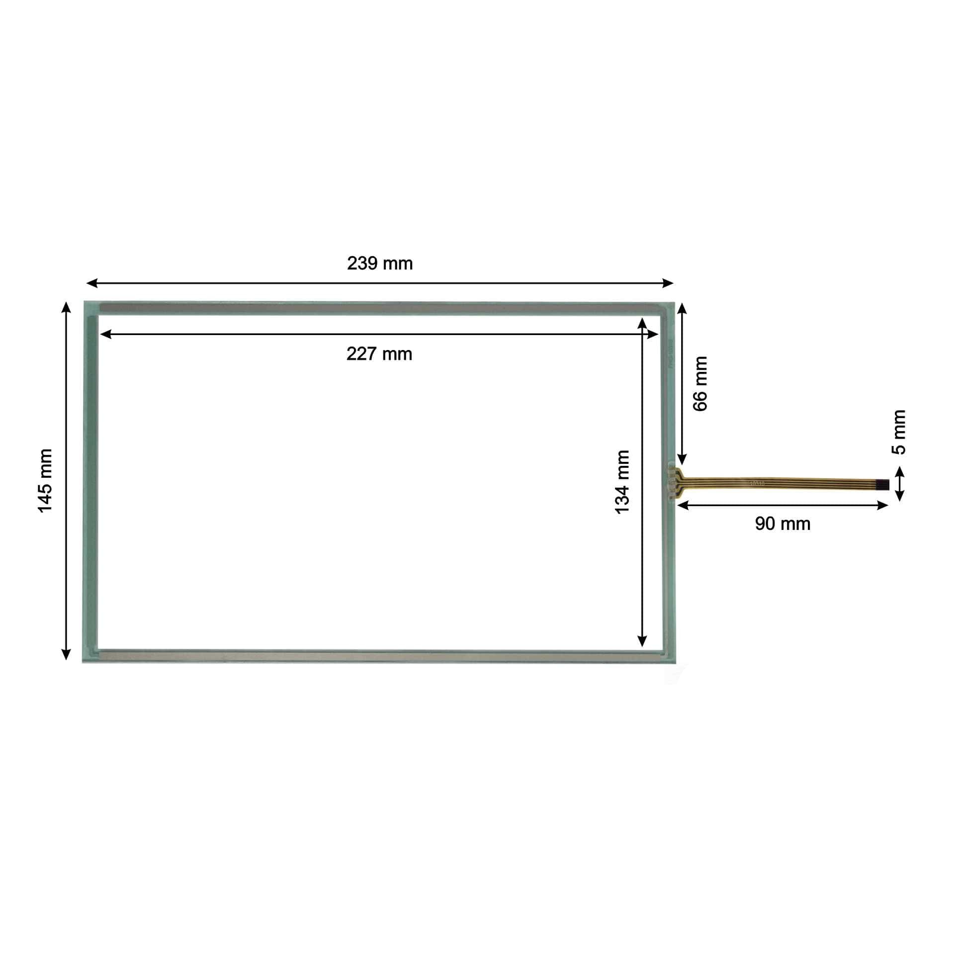 Touch Screen for Delta DOP-110CS HMI Operator Panel