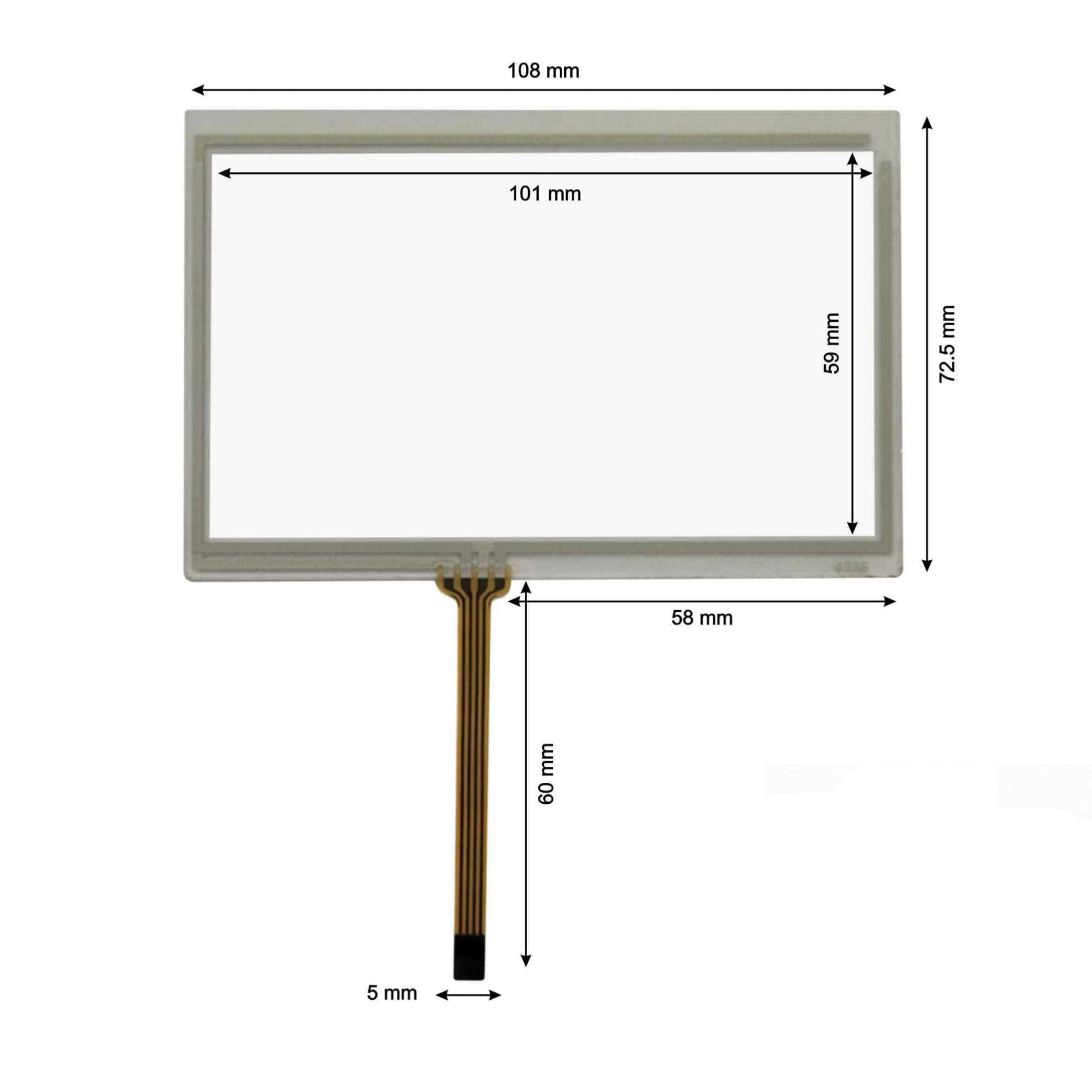 Touch Screen for Delta DOP-103BQ HMI Panel