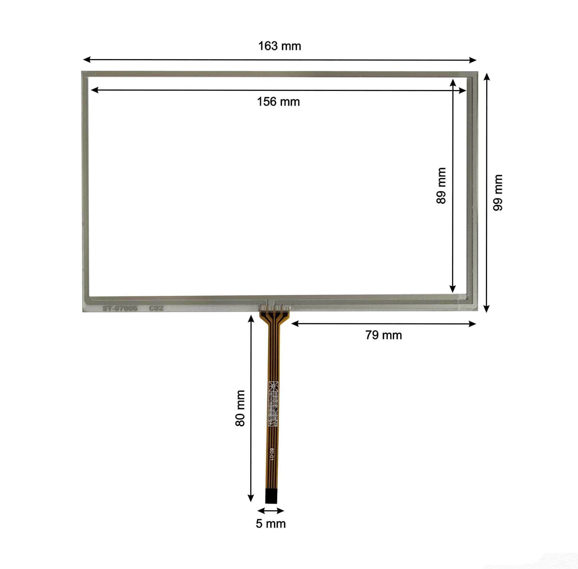 Touch Screen for Delta DOP-107CV HMI Panel