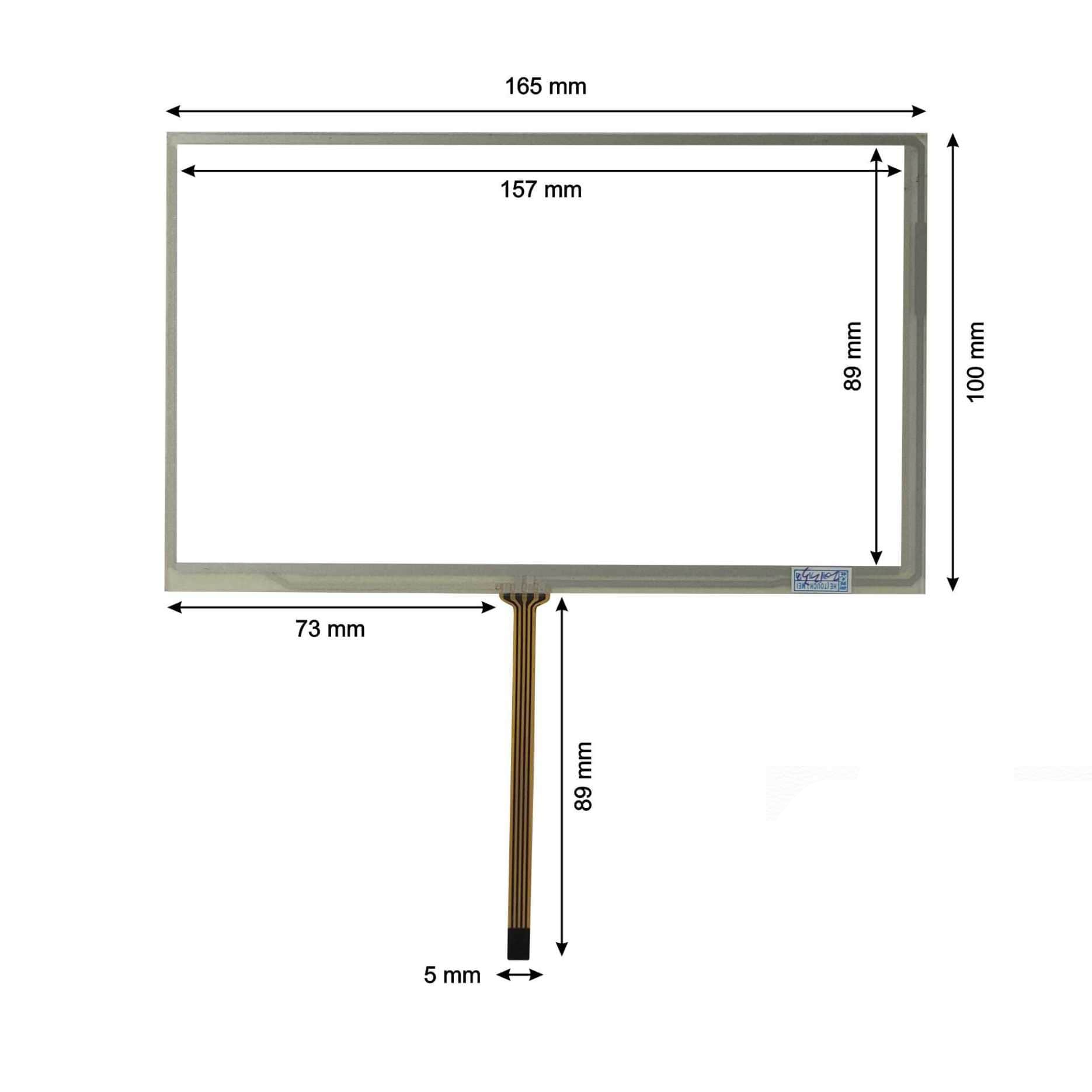 Touch Screen for Delta DOP-B07S210 HMI Panel